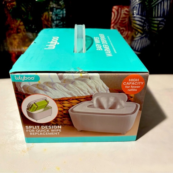 Lulyboo Infant Baby Wipes Warmer Dispenser - Picture 3 of 6